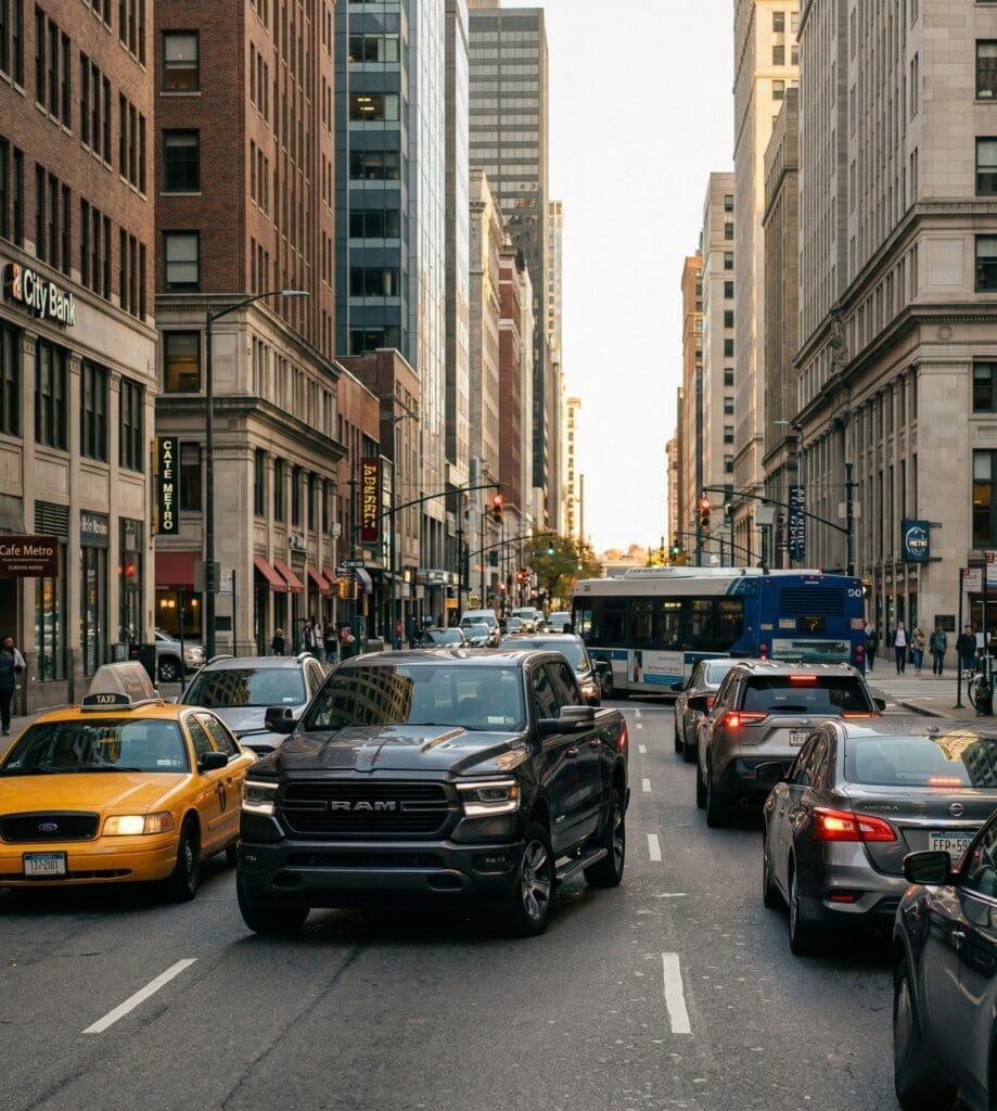 a car in chicago getting a speeding ticket